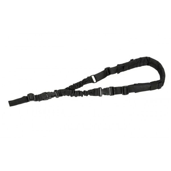 Одноточковий збройовий ремінь V. 2 - Black (ChipTac)